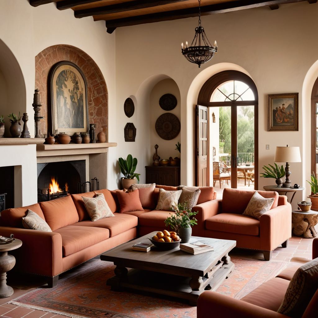 7 Inspiring Tips for Creating a Warm and Inviting Spanish-Style Living Room in 2024