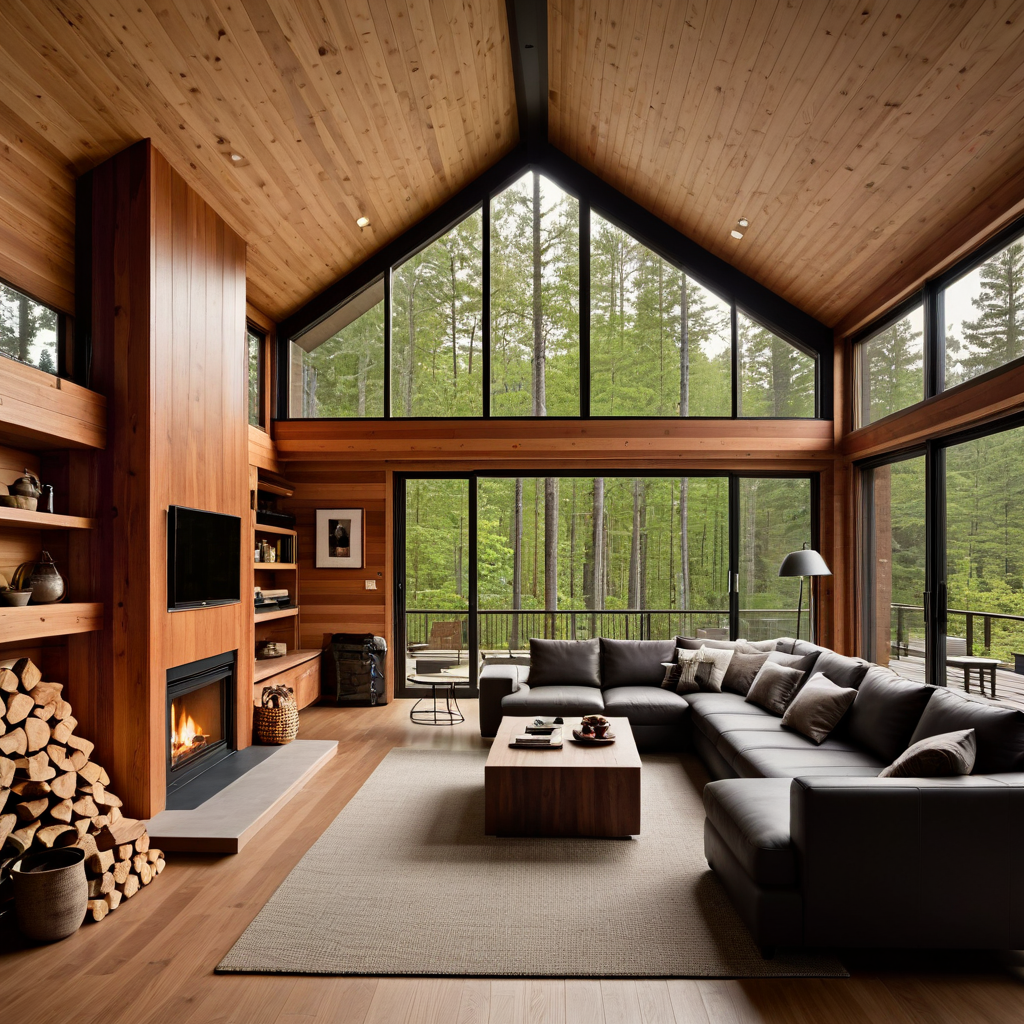 6 Stunning Modern Cabin Interior Ideas for a Cozy Retreat