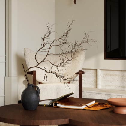 Embracing Cream Interior Design: A Case Study of "Whisper of Light"