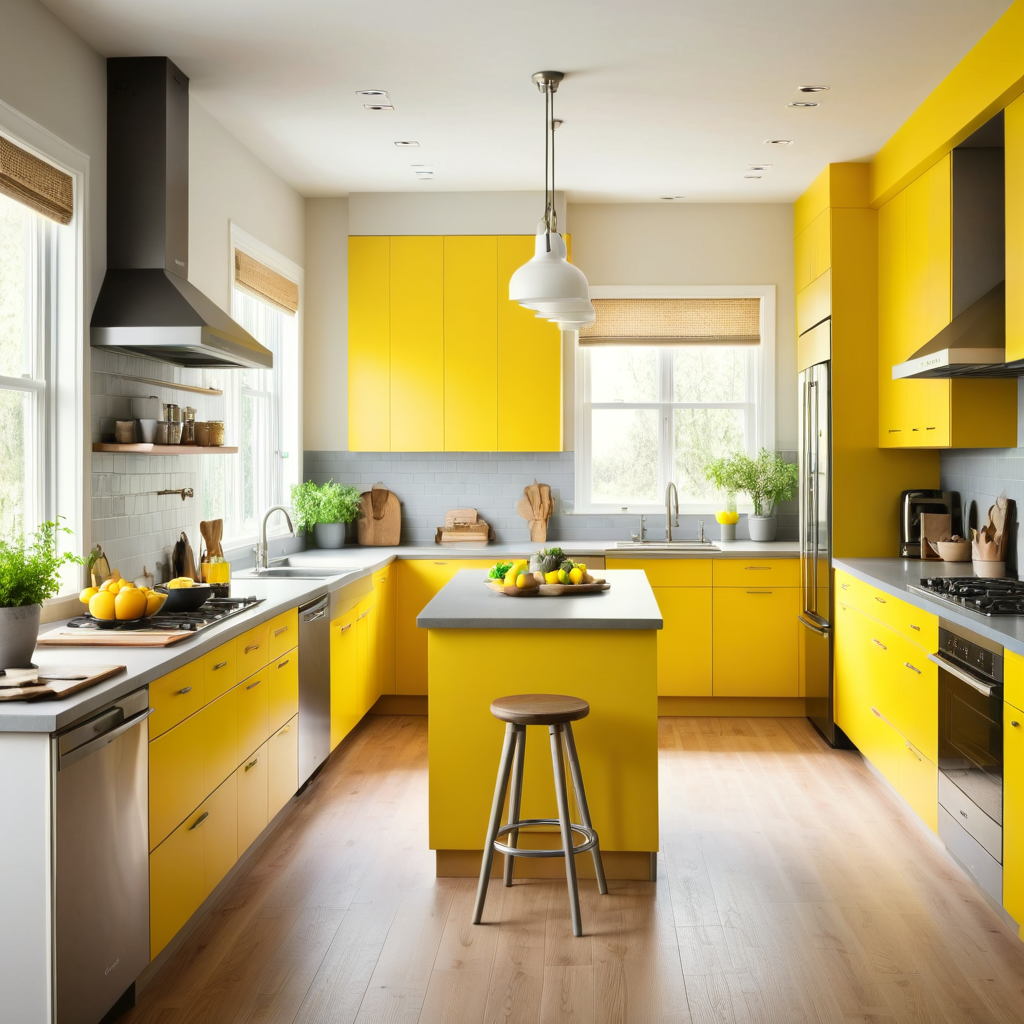 9 Stunning Ways to Elevate Your Yellow Accented Kitchen Design