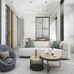 Design inspiration: a rendered modern minimalist home